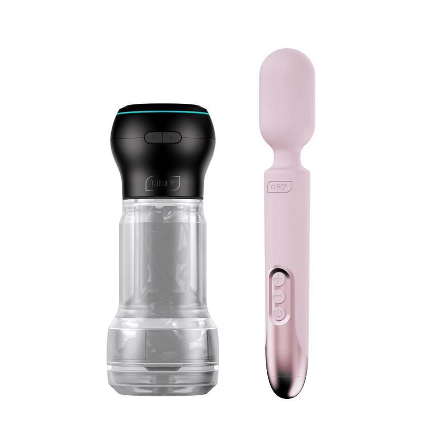 KIIROO-ProWand & PowerBlow & Feel Pocket Stroker Crystal